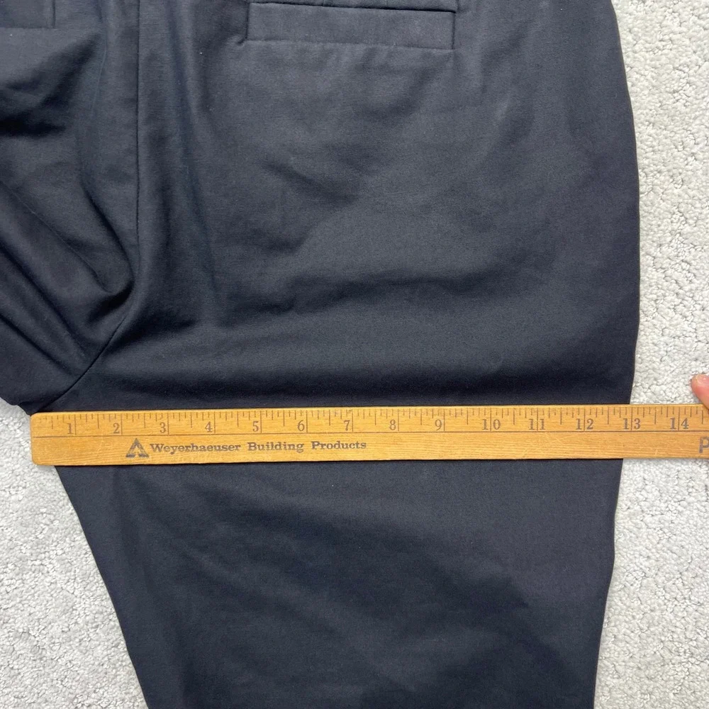 Banana Republic Pants Womens 12P Black Jackson Fit Stretch Trousers‎ Office